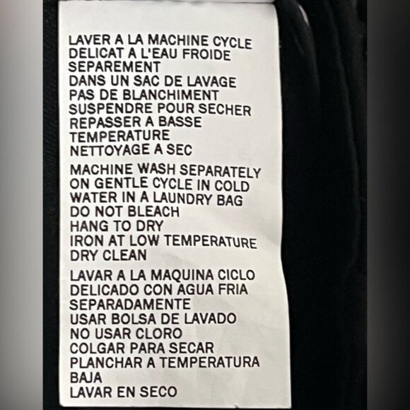 Tristan Classic Black Dress Pants - Size 14 - Made in Canada - Picture 5 of 9